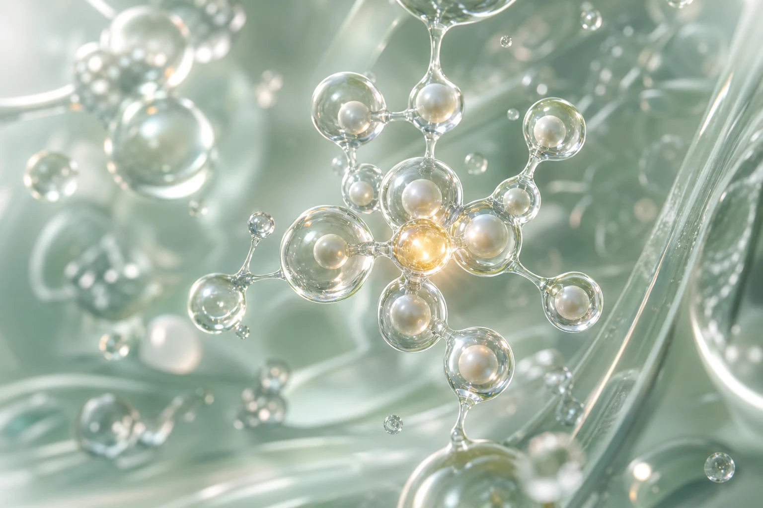 Formas luminosas inspiradas en la vitalidad celular